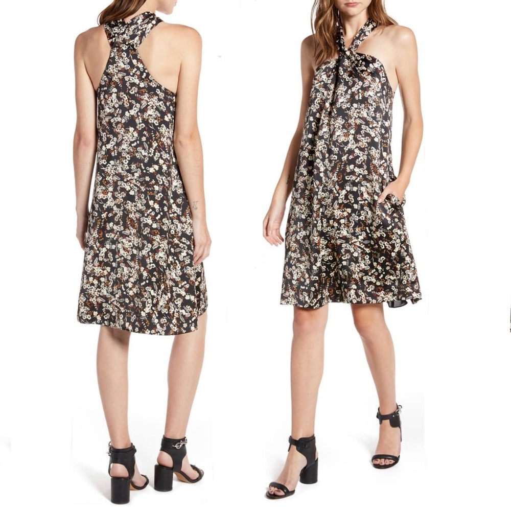 Rebecca Minkoff Winnie Floral Halter Dress